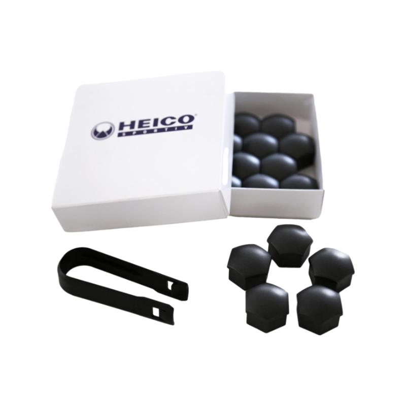 黑色轮毂螺丝帽套装 HEICO SPORTIV沃尔沃专业改装