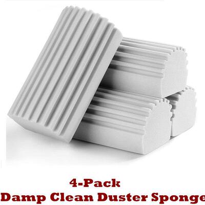 Damp Clean Duster Sponge Reusable Household Cleaning Brush