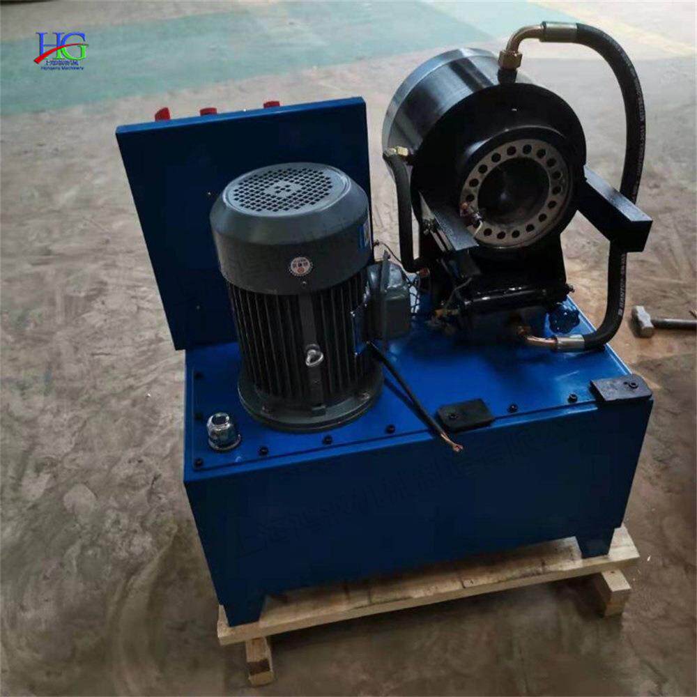 全自动大棚钢管缩管机 家具灯饰手动扣压机 台式车架车棚锥管机