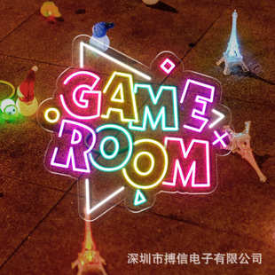外贸电商led霓虹灯定制清吧酒吧Neon Sign招牌标志霓虹灯发光字