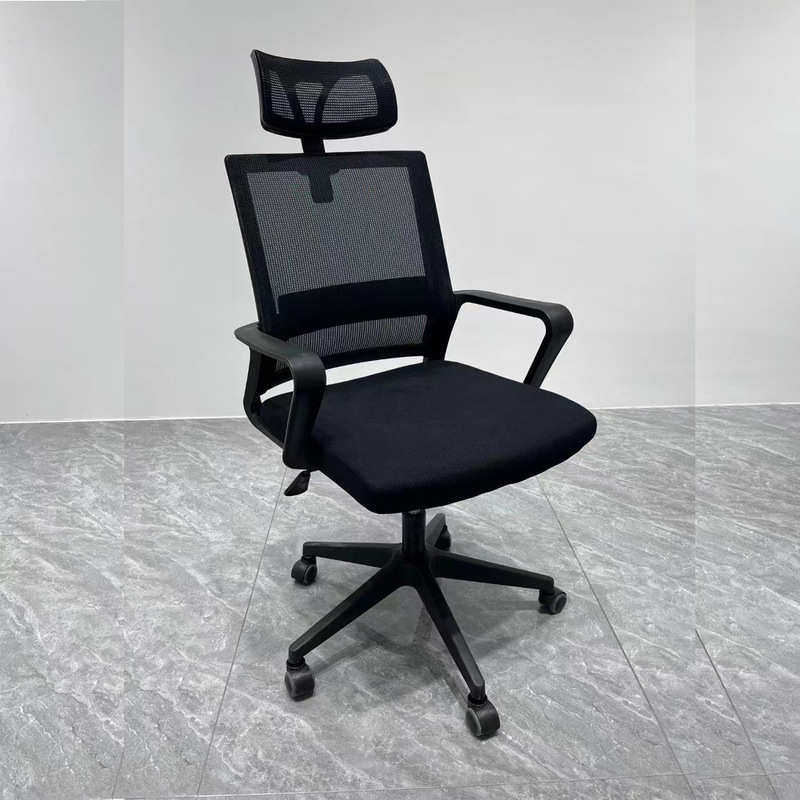 厂家批发简约家用办公椅职员久坐升降靠背电脑椅人体网布弓形椅子
