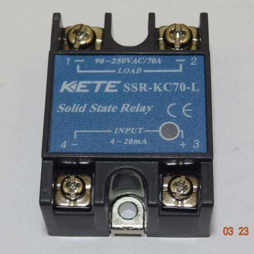 科特固态继电器温度调节控制 SSR-KC40-H 40A