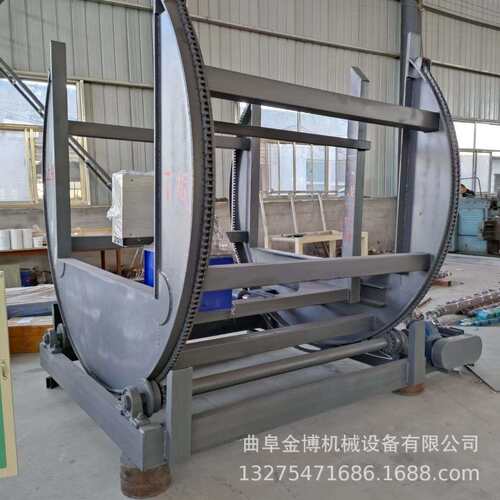 C型开口大直径翻板机180度-90度多种型号硅钙板石板翻面机