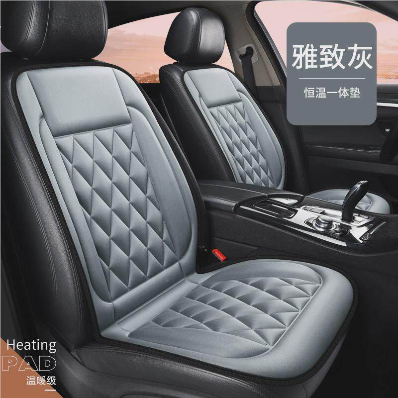 ST-2060汽车加热座单双12v电加热坐垫车载垫座改装车季用毛绒椅冬