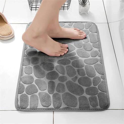 VIKAMA Coral Velvet Floor Rug Kitchen Non-slip Carpet Bathro