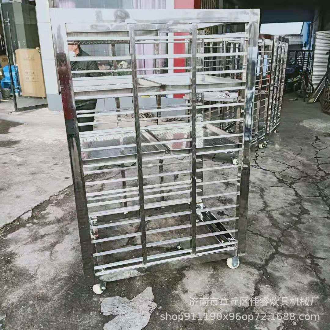 厂家制作蒸房小车 晒凉架小车 小吃车 食堂餐车 不锈钢小车