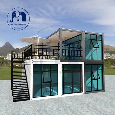 厂家定制景点咖啡厅快拼集成箱户外集装箱办公室产业园集装箱房