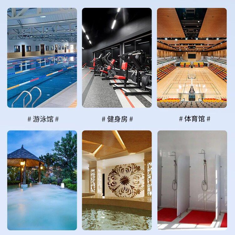 ABS塑料更衣凳浴室健身房澡堂防水换鞋休息长椅游泳馆泳池长条凳