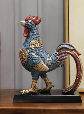 大吉大利公鸡家居酒柜摆件开 业礼品乔迁新居礼物客厅送朋友装饰