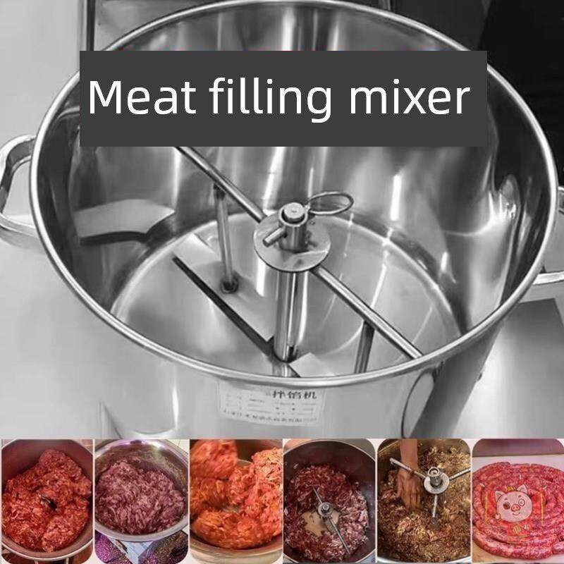搅拌肉上劲鱼圆搅拌机做肉丸子的搅拌机合面搅拌器肉馅搅拌机商用