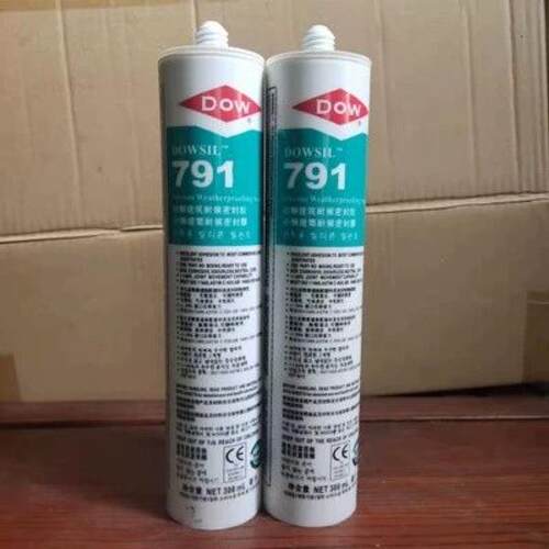 DOW CORNING道康宁791玻璃防水耐候密封胶DC791门窗幕墙胶300ml
