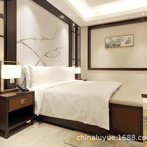 星级酒店具馆床酒店标间家宾套套房全酒店客房家具758来图工程