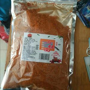 正宗黔食锦辣椒面蒜香味500g贵州特产辣椒粉家庭装五香烧烤蘸料调