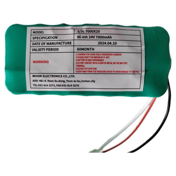 DDS-84ABC信号灯电池5/3C7000X20 24V7000MAH woori DSL-60B