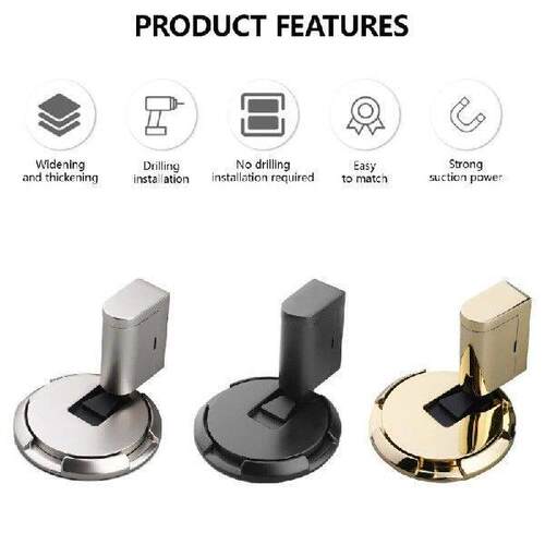 Self Adhesive Door Holder Windproof Floor Stop Windproof