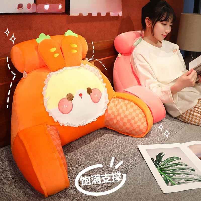 床头靠垫软包护腰靠枕大靠背垫孕妇沙发抱枕宿舍床上儿童看书枕头