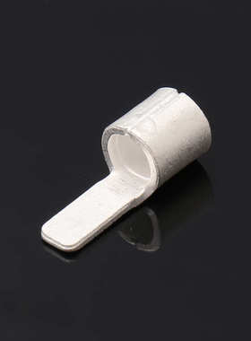 C45插片 冷压接线端子铜鼻子紫铜镀锡冷压线耳 接线端头鸭嘴鼻子