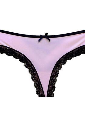 Silk Sexy Women Thongs g string Seamless Panties 牛奶丝内裤