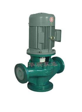 不锈钢卧式衬氟塑料耐酸碱管道泵65GD-20HF立式衬四氟管道泵加工
