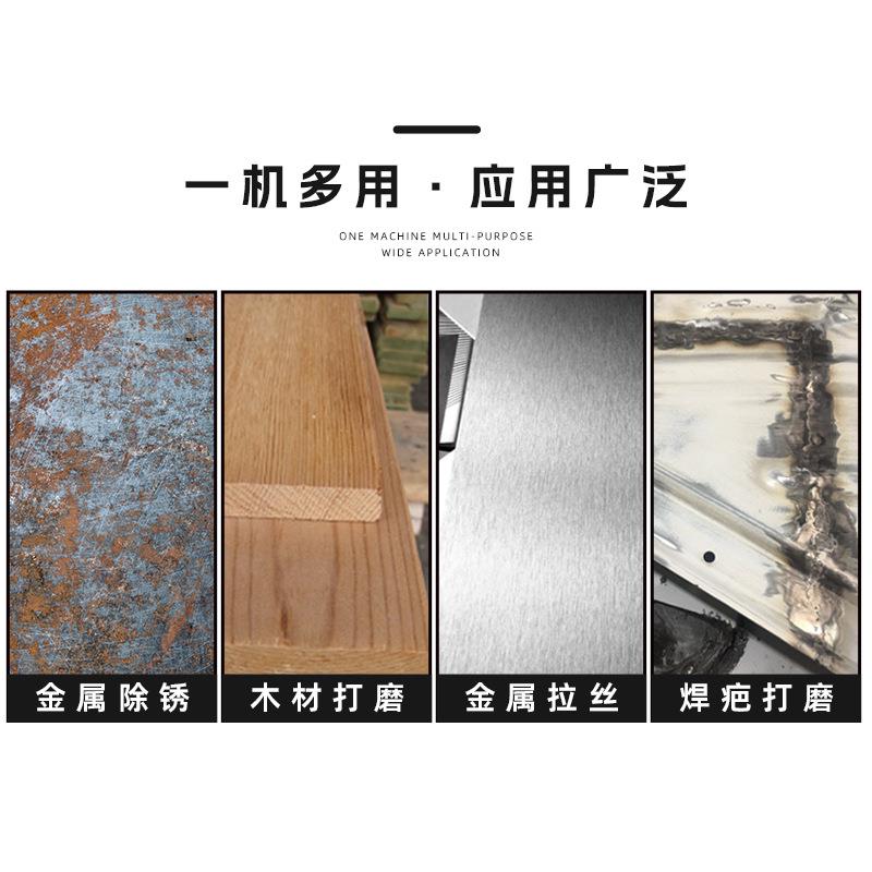 气动砂带机10*330mm手持式抛光机气动磨砂机木材金属研磨工具