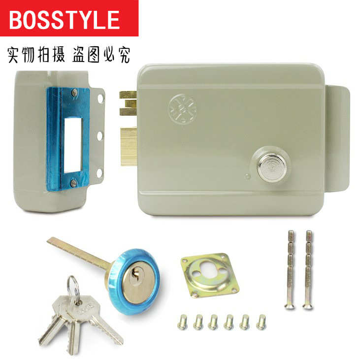 。1073电控锁单元门电锁12V小区大门锁楼宇对讲单元门电控锁遥控