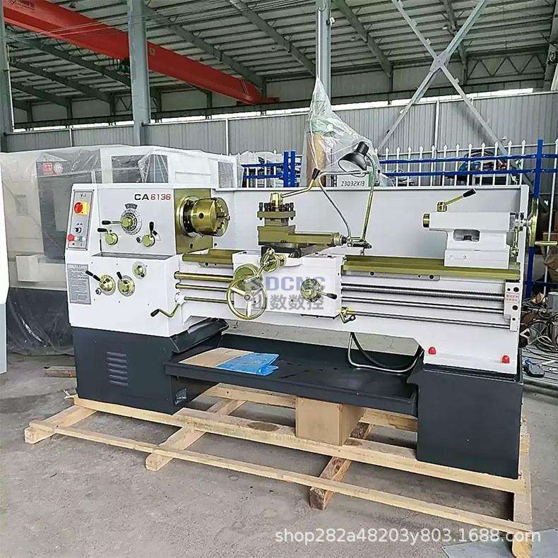 普通车床CA6136马鞍卧式车床 家用车床普通落地式微型车床C6136