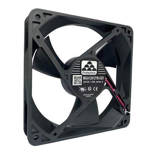 永立MGA12012YB-O25 DC12025散热风扇12V电脑机箱机柜散热风扇