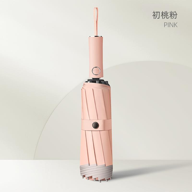正品雨阳男女士向全自动反折叠暴雨专用车载晴伞雨两用遮太阳防紫