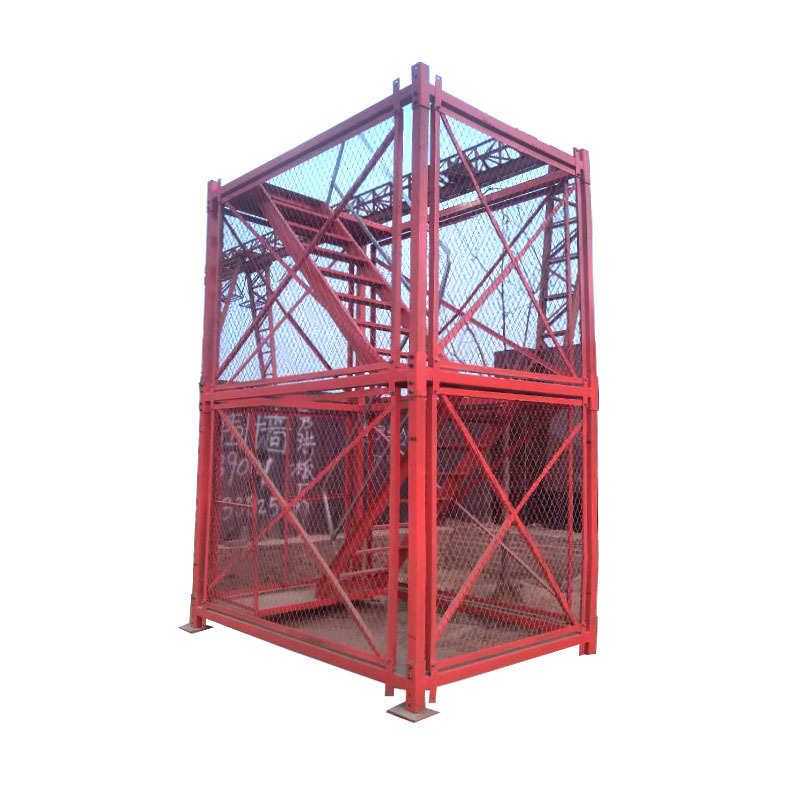 汇鑫制造 箱式梯笼 建筑施工安全梯笼 组合式爬梯 深基坑安全梯笼