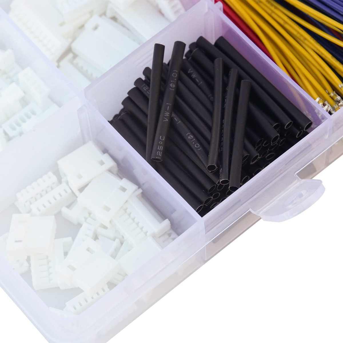 MX1.25MM 公针母针 空中对插公母壳压接电缆带端子导线组件2P-10P