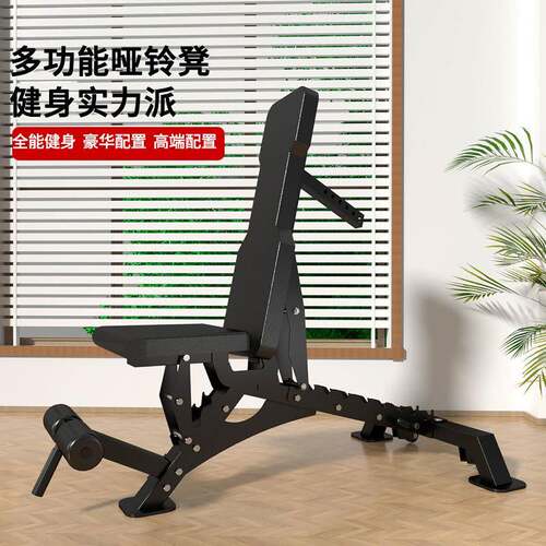 百晟商用哑铃凳家用卧推凳可调节健身椅飞鸟凳哑铃椅平凳健身器材