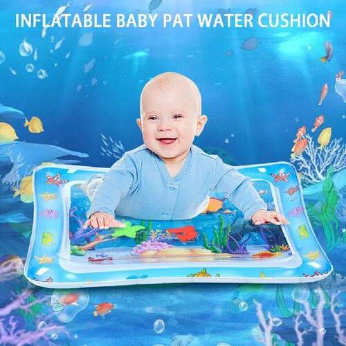 Sea Animal Printed Inflated Water Patting Mat Interactive