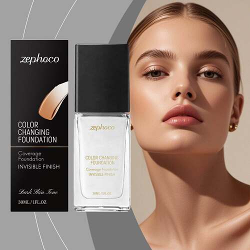 Zephoco Color-Changing Foundation (For Deep Skin Tones) - Na