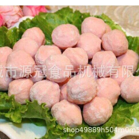 厂家供应章鱼丸子机 火锅丸子变频丸子成型机 狮子头大丸子成型机