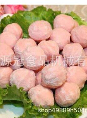 厂家供应章鱼丸子机 火锅丸子变频丸子成型机 狮子头大丸子成型机