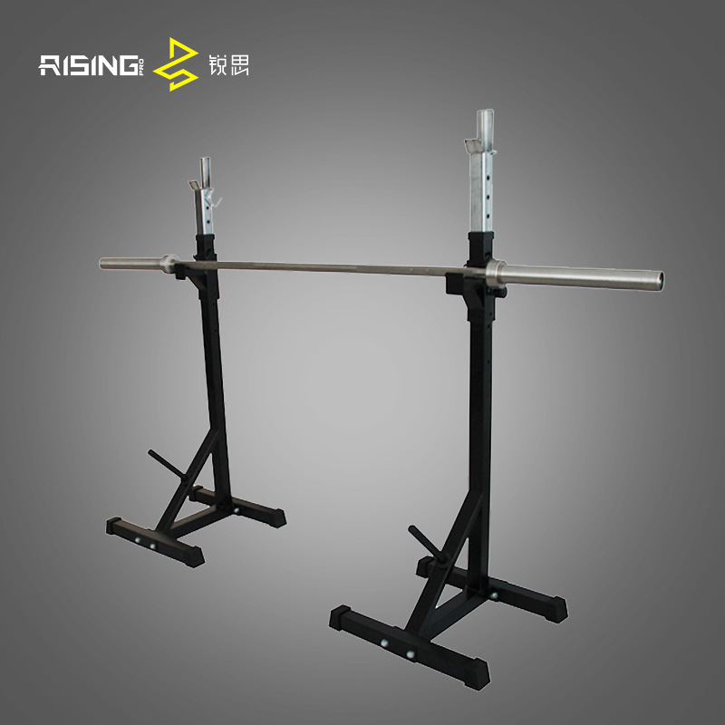 分体式分离深蹲架可调节高度卧推举重床杠铃哑铃架子