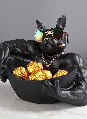 入口门廊钥匙储物装饰品办公室健身房商店前台幸运狗乔迁开幕礼物