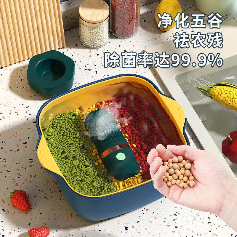 果蔬净化器食材消毒清洗机杀菌除农残超音波洗菜机洗菜净化器