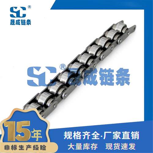 全碳钢BS0-C208A倍速链条重载倍速输送链节距25.4