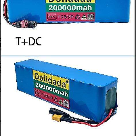 48v锂电池13S3P 200000mah 18650锂离子电池