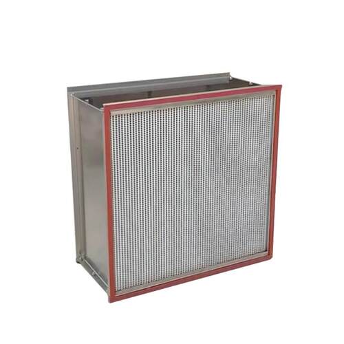 H13H14耐高温高效过滤器250℃定制尺寸