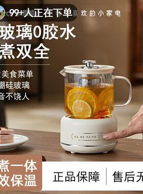 办公室小型养生壶煮茶炉电小茶壶电陶炉烧水壶一人mini迷你煮茶器