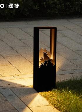 园中式简约庭LJ-78236院灯户外小led高杆景观区景区街道亮化新草