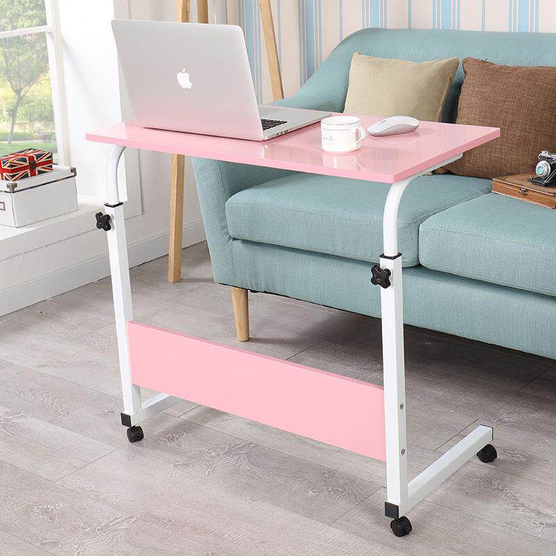电脑桌懒人床边桌台式家用简约书桌宿舍简易床上小桌子可移动升降