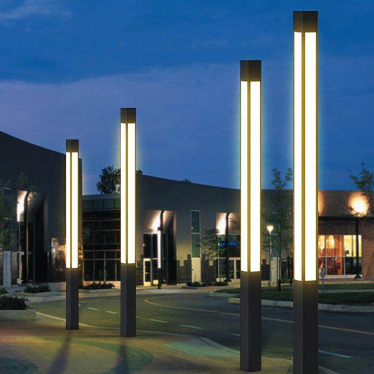 太阳能户外灯高杆灯庭院灯防水草坪灯公园景观灯花园3米4米路灯
