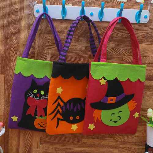 Halloween gift for children Halloween candy bag cloth bag
