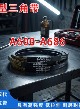 A型三角带泸驼耐用橡胶A600A610A635A650A680A686A660传动带
