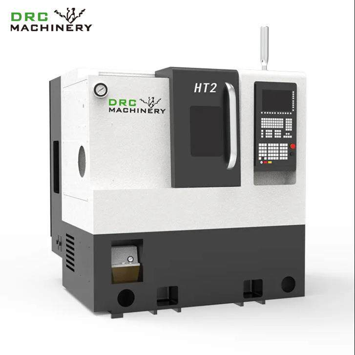 DRC机械2轴联动数控车床斜床车床HT2高刚性12工位Fanuc系统车床