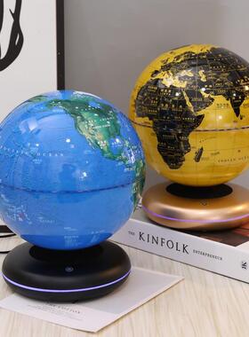 8寸磁悬浮地M005B-9A仪桌商务礼品教学用球具光源头办公彩磁浮