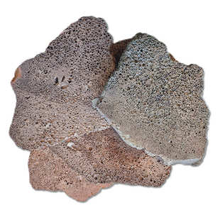 火山石板蜂窝石黑洞石板材地面墙面装 饰岩板 饰火山岩切片不规则装